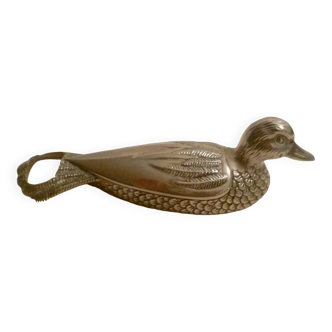“duck” silver bottle opener
