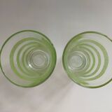 Deux verres granités VHF