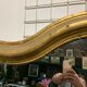 Mirror restoration 200x140 gilded with gold