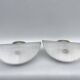 Flos, vintage set of two Quarto sconces by Afra e Tobia Scarpa. Italy 1970s