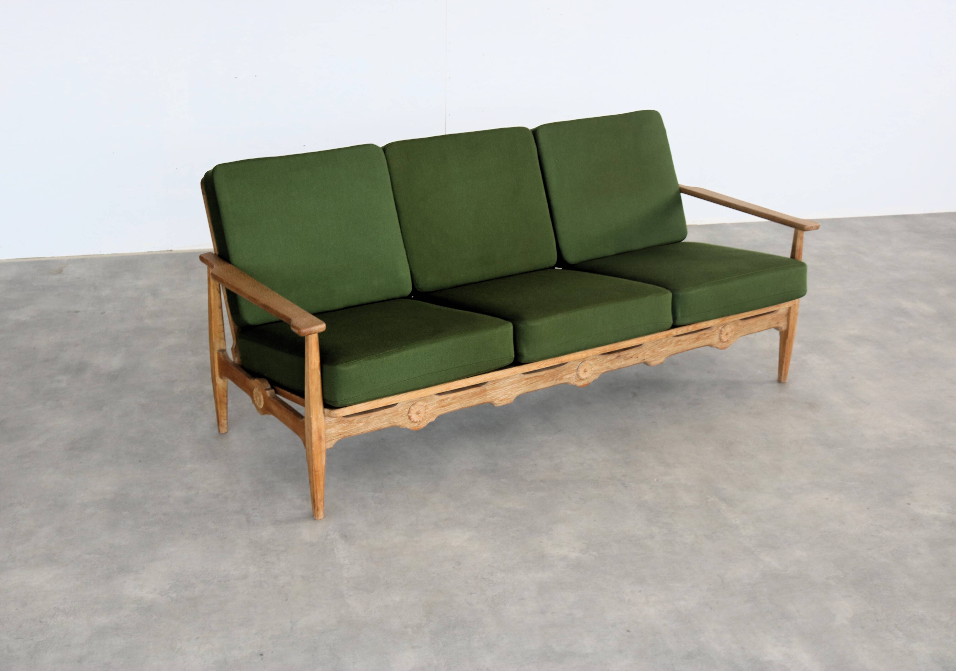 brutalist sofa | couch | 1960s | oak | Danish