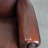 Set of 2 luxury sheepskin armchairs with a timeless look