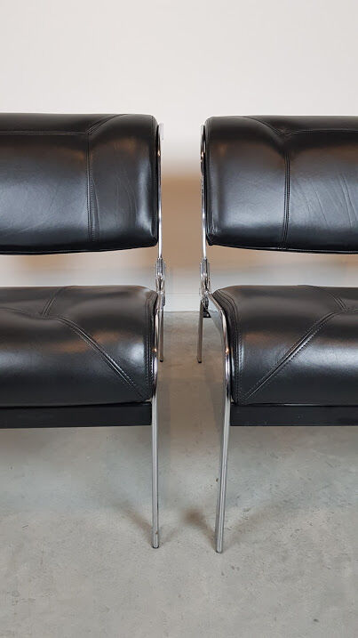 Paire de fauteuils Whist par Olivier Mourgue