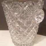 Fan-sized crystal champagne bucket