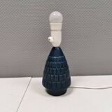 Table lamp from Danish Søholm, model 1011, in blue glaze