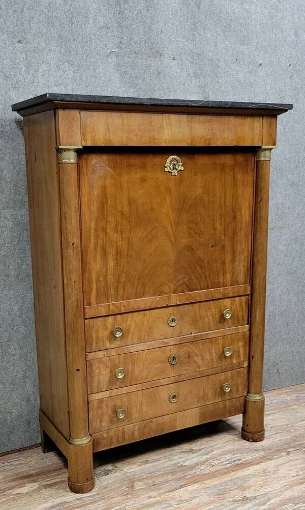 Secrétaire époque Empire en acajou vers 1820