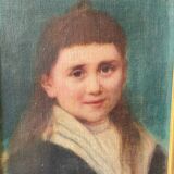 Portrait du XIXème siècle signé