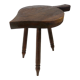 Wooden "ace" tripod stool from the 50s 60s