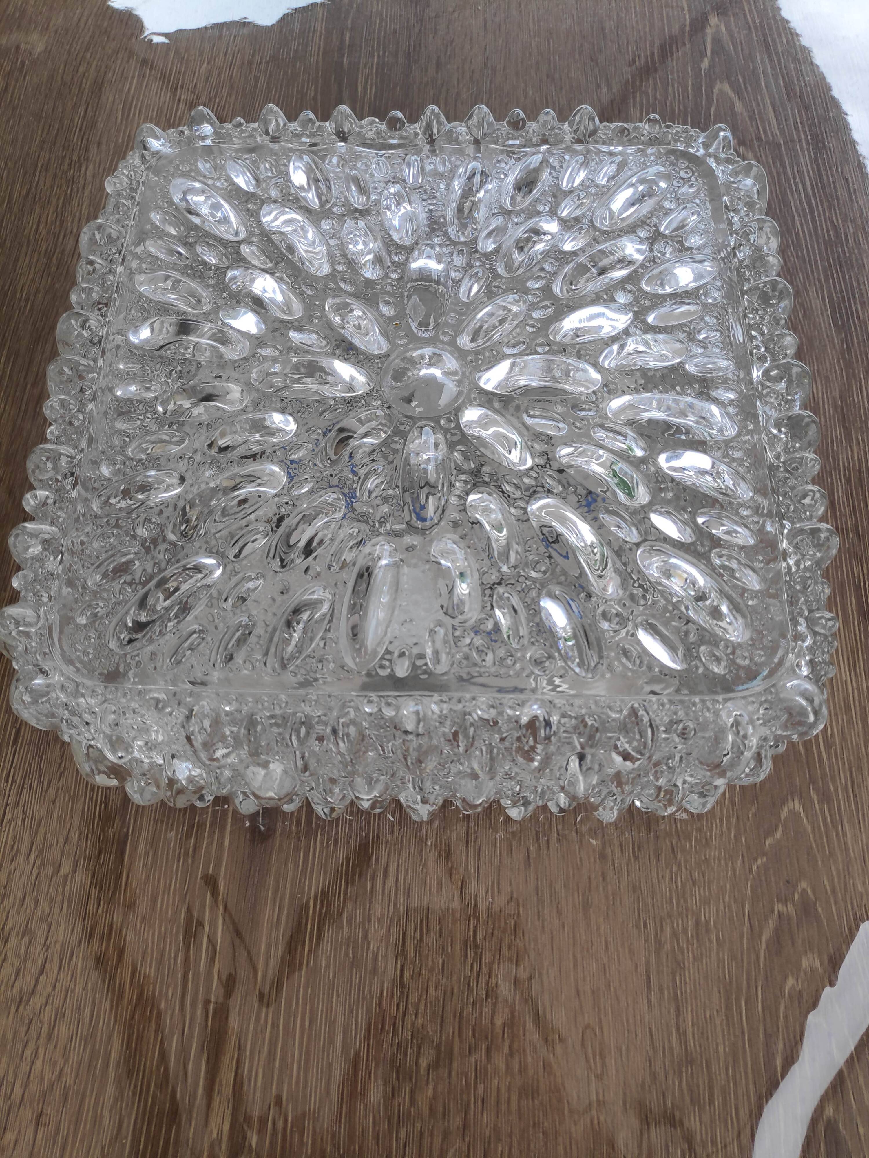 Large square ceiling light Limburg A679