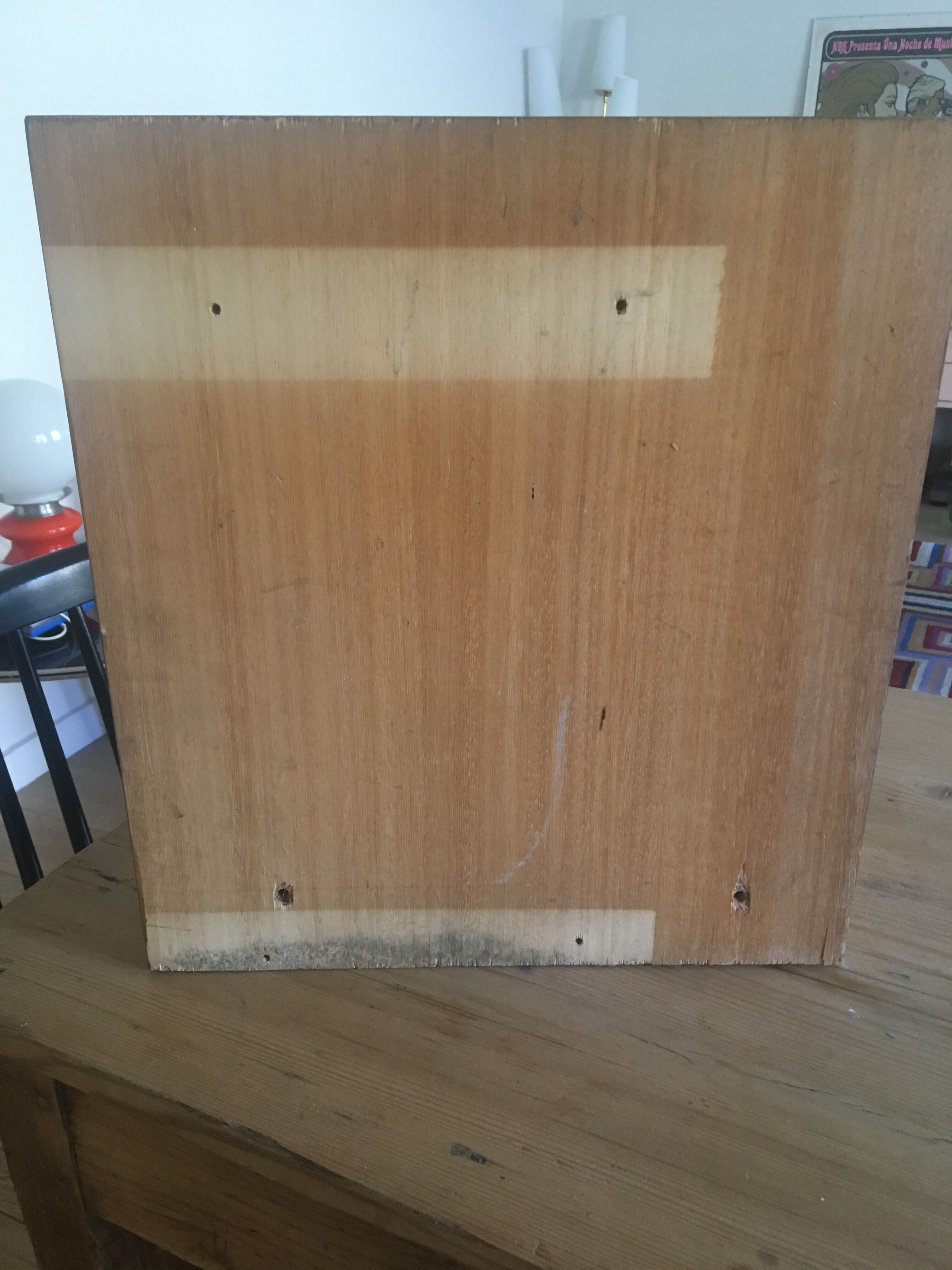 Pair of Scandinavian hanging bedsides