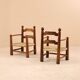 Fauteuils rustiques Charles Dudouyt, 1940’s
