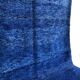 Moroccan Berber carpet Beni Ouarain plain blue mottled 3,19x2.24m