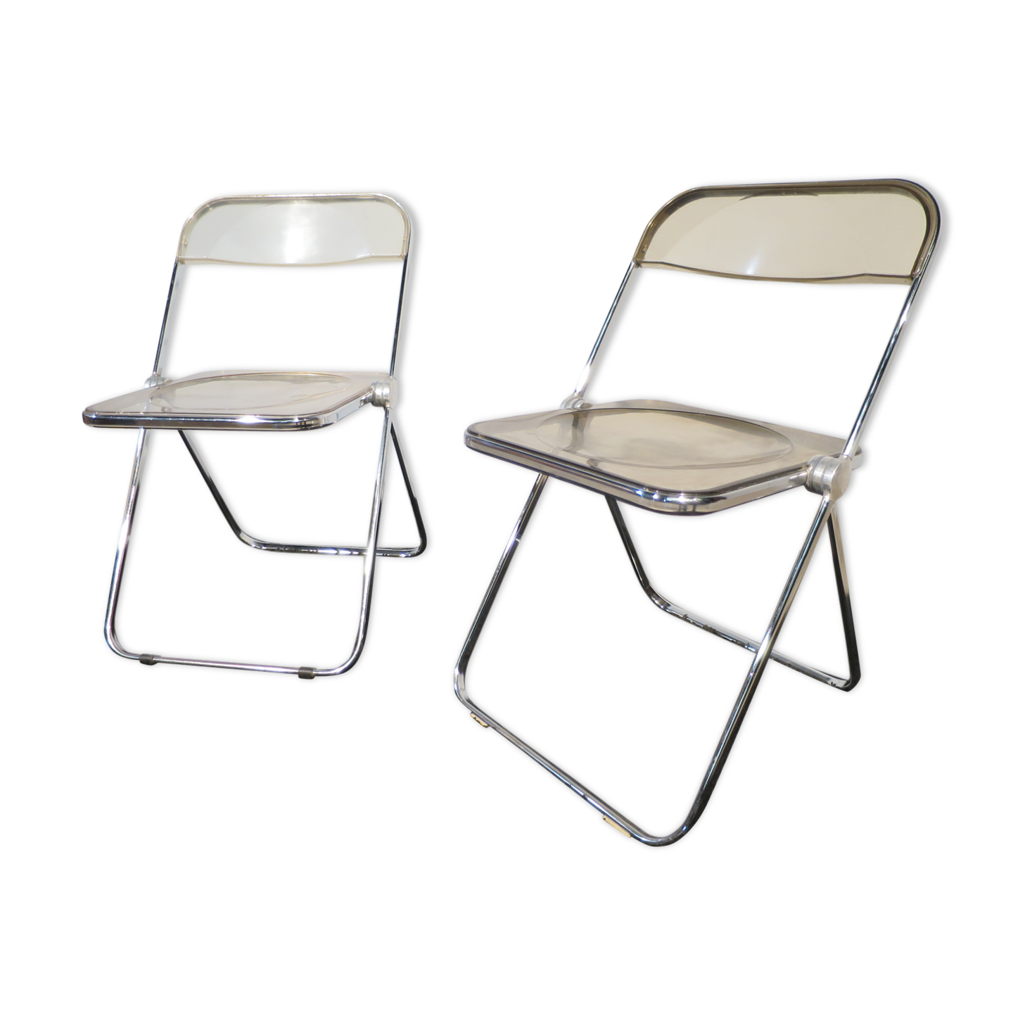 Pair of chair Piretti for Castelli 1970