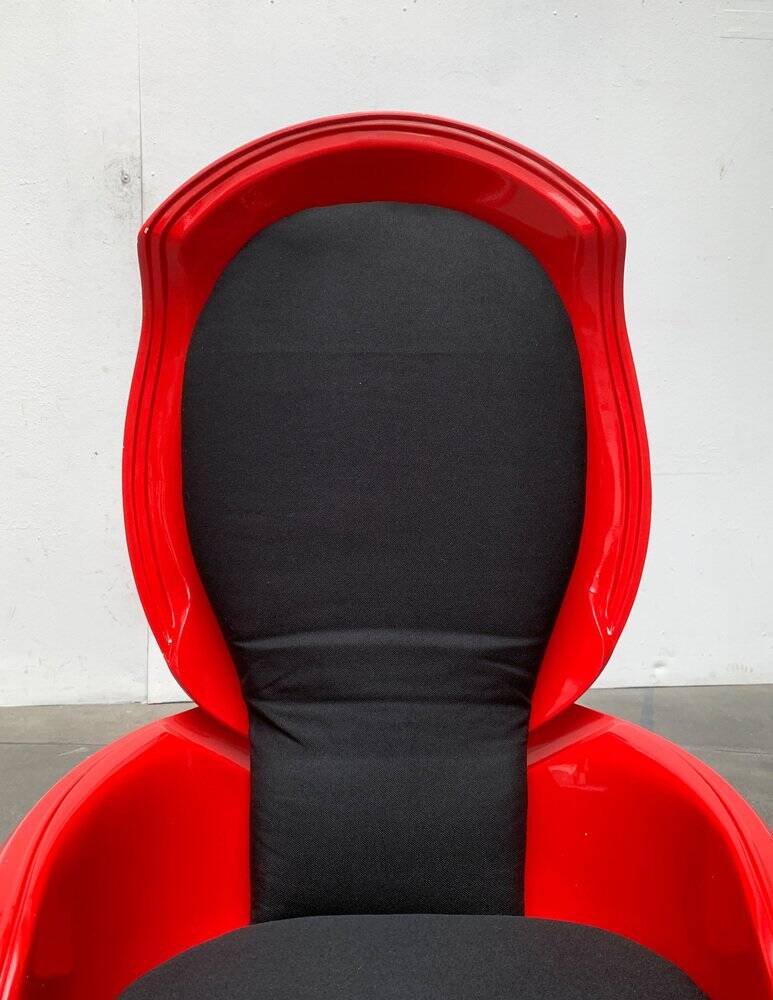 Space Age garden egg chair mid-century Senftenberg Egg by Peter Ghyczy, 1960s