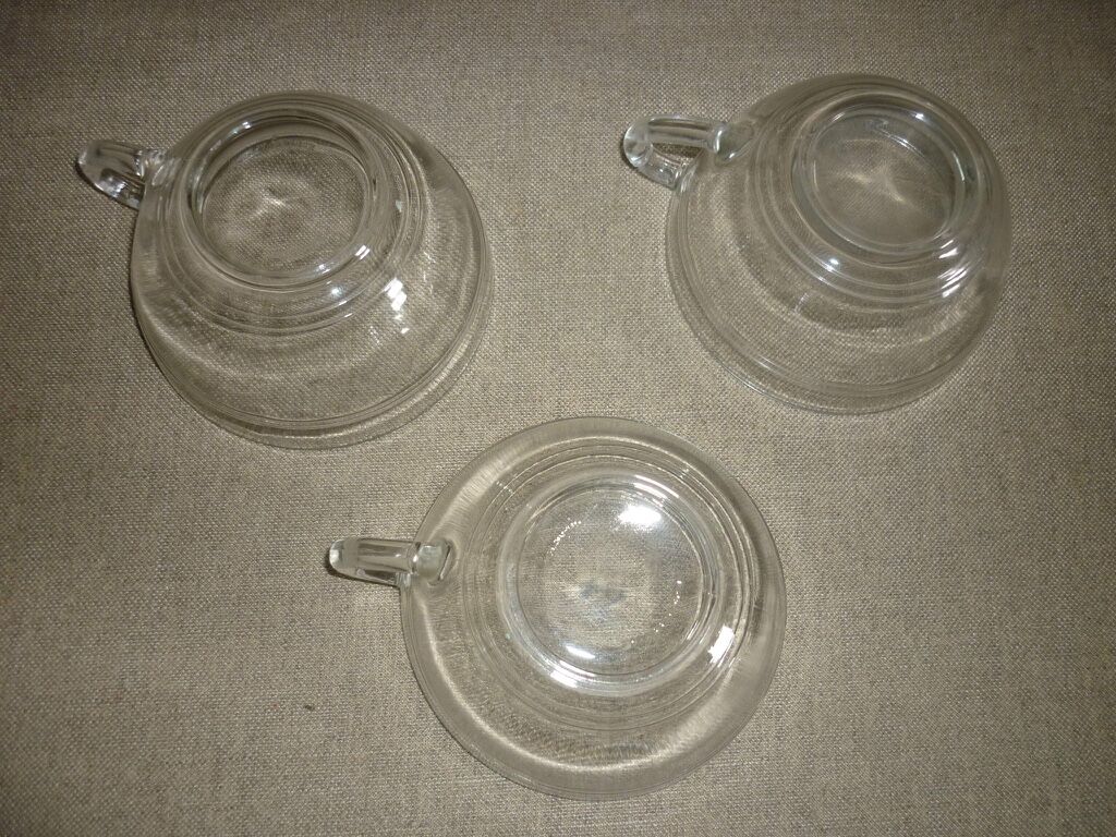 Duralex 3+1 large glass cups