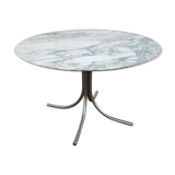 Roundtable Arabescato Roche Bobois vintage 70s