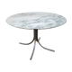 Roundtable Arabescato Roche Bobois vintage 70s