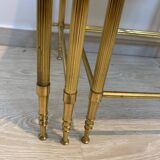 Brass nesting tables
