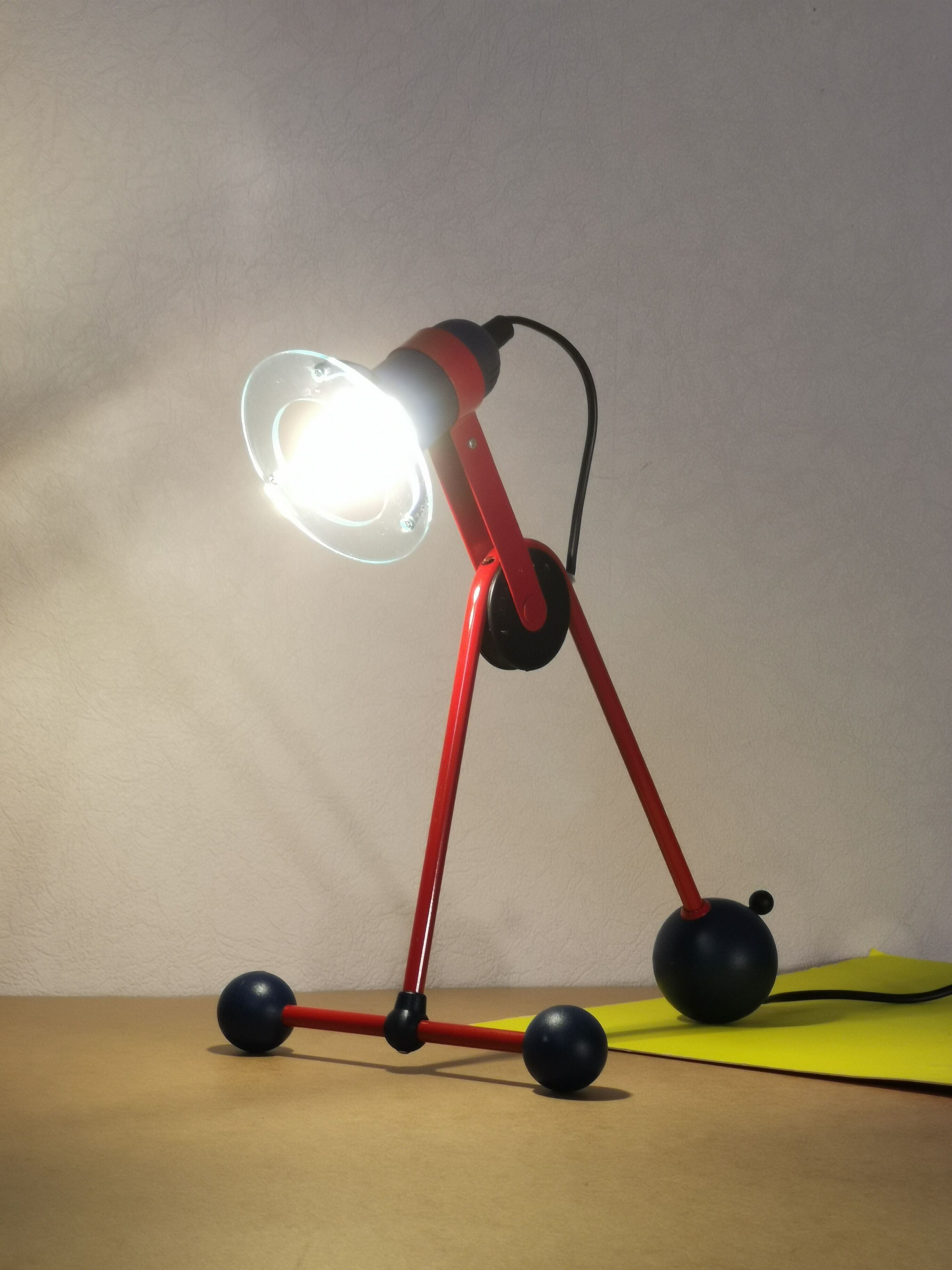 Lampe orientable postmoderne, 1980