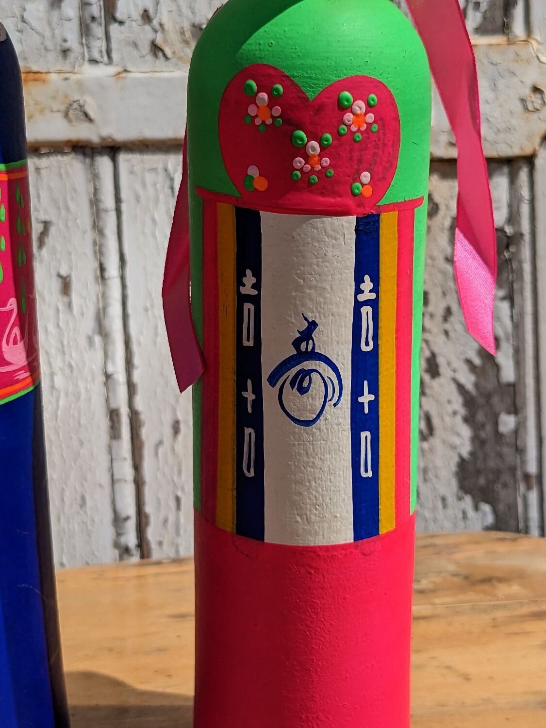 Kokeshi doll as a couple