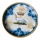 Assiette ancienne de Blois – décor hermine – Émile Balon