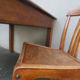solid wood table