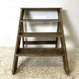 Old low stepladder