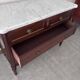Wooden chest of drawers