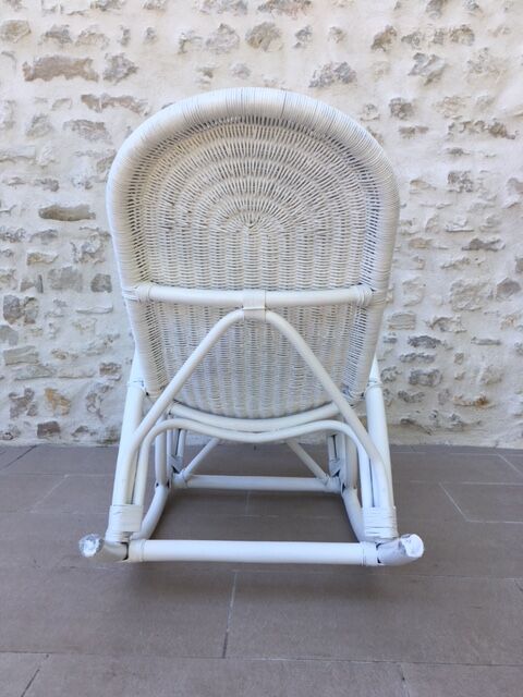 Rocking Chair Blanc