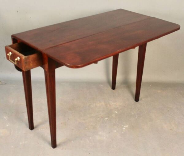 Table à volets en acajou d'époque Victorienne