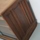 French oak shop counter / desk or kitchen island, 1950s