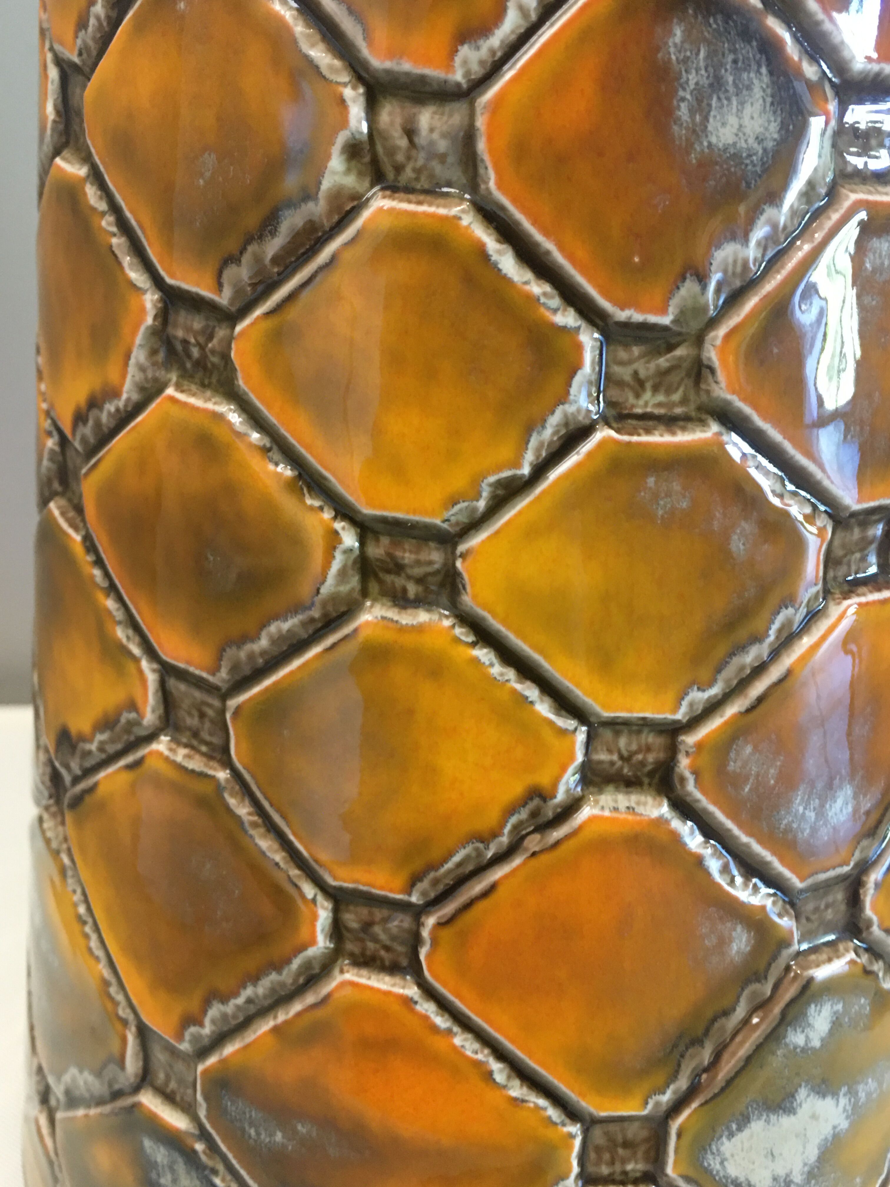 Large vintage vase "The Perigourdine Pottery"