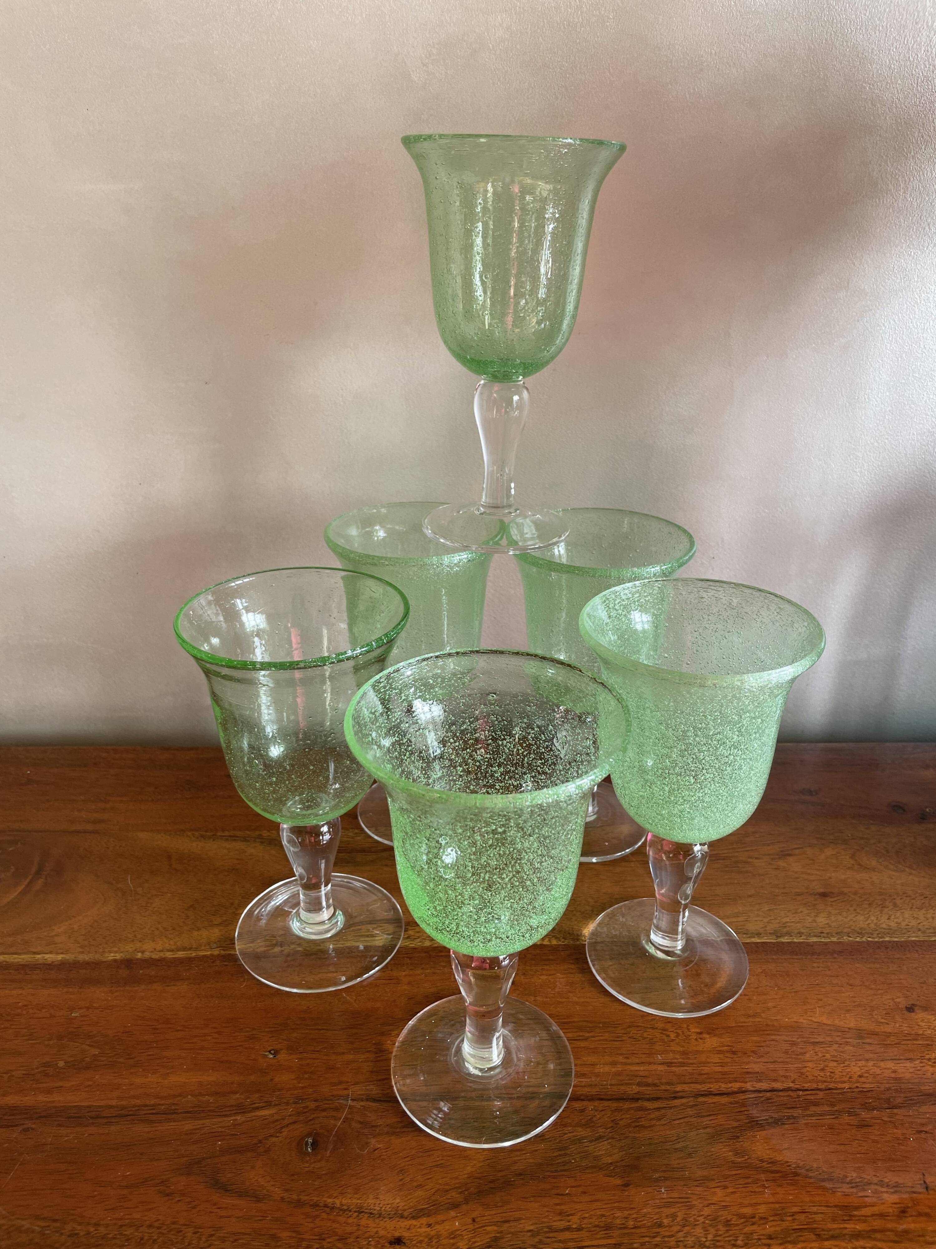 6 grands verres Biot