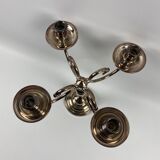 Chandelier chrome metal 4 lights