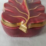Candy box / pocket empty in glazed ceramic, Viroflay. 50s