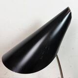 Vintage Black Table Lamp by Josef Hůrka for Napako, 1960s