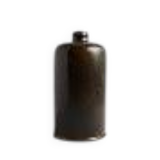 Vase - Ceramic - Saxbo - Model 216 - Nathalie Krebs - orange / brownish colours - ca. 1940 - Excellent condition