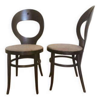 Pair of Baumann Mouette chairs