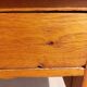 bureau en bois massif, vintage, bohème