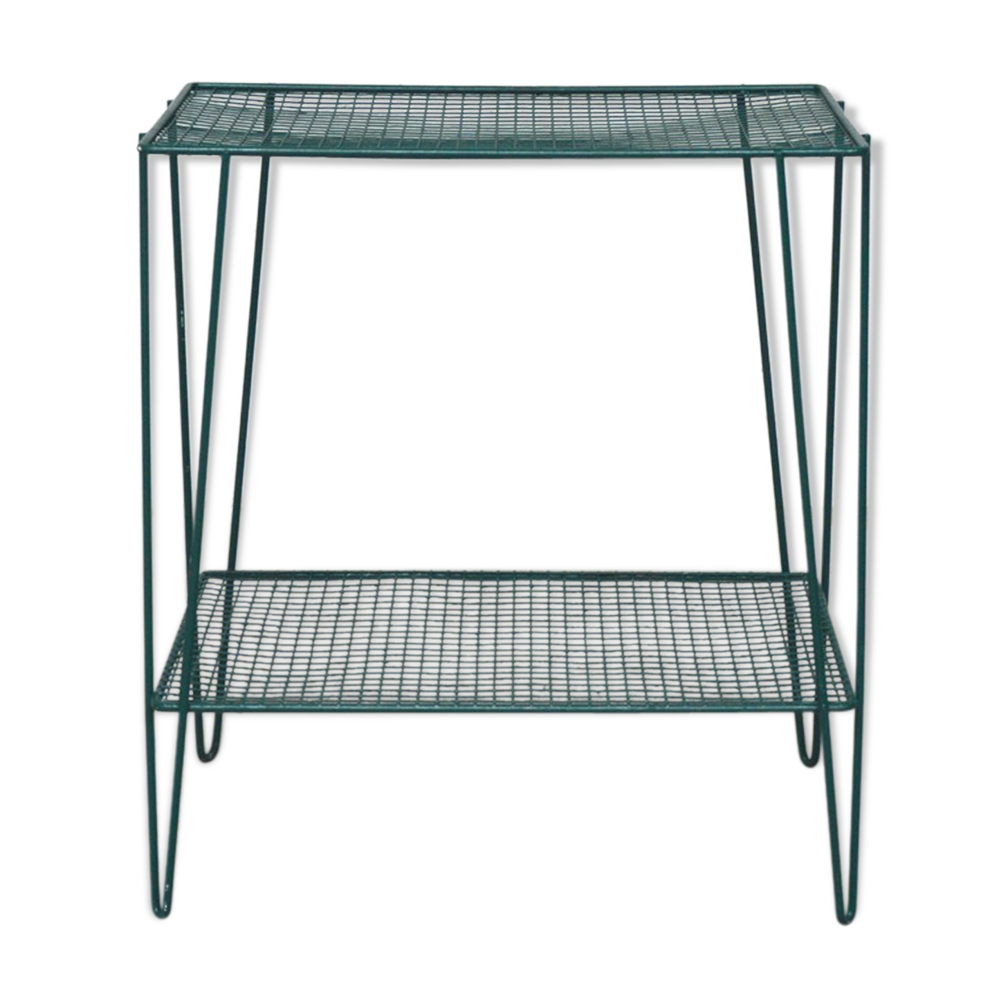 Metal side table, 1960