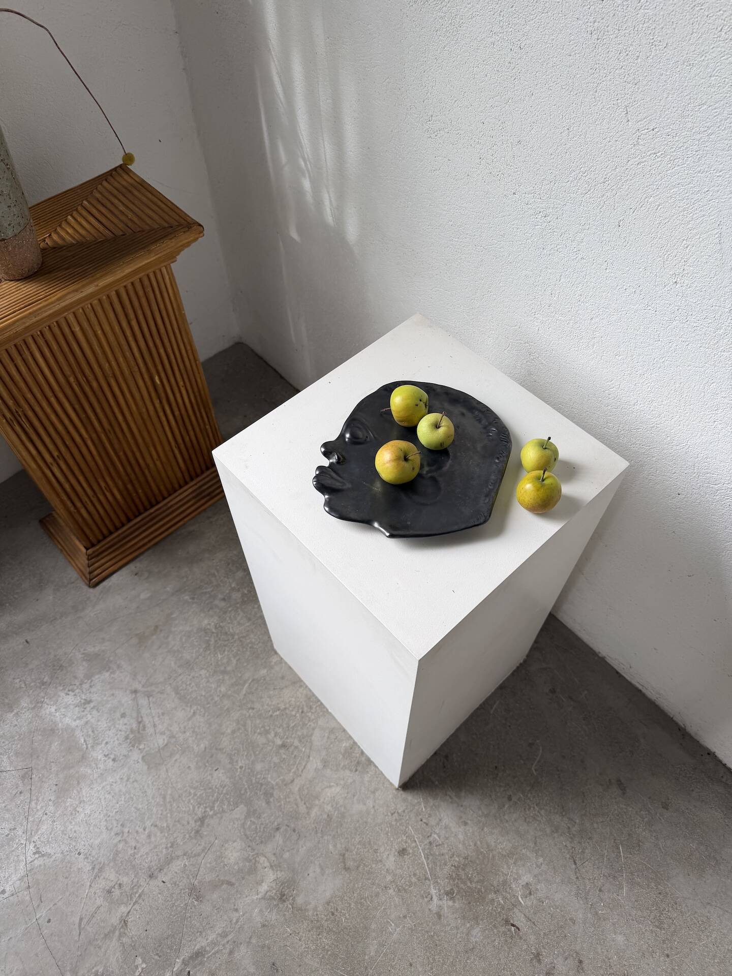 Assiette céramique visage 1950 GAM