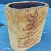 Fern vase in herbarium by Raymonde Leduc in Vallauris, 1960