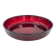 Vintage ruby red pressed glass bowl