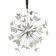 Contemporary White Butterfly Murano Glass Sputnik Chandelier