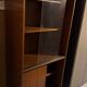 Vitrine en acajou verni 1960/70
