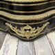 Low Boulle marquetry buffet, curved support furniture, Napoléon III period.