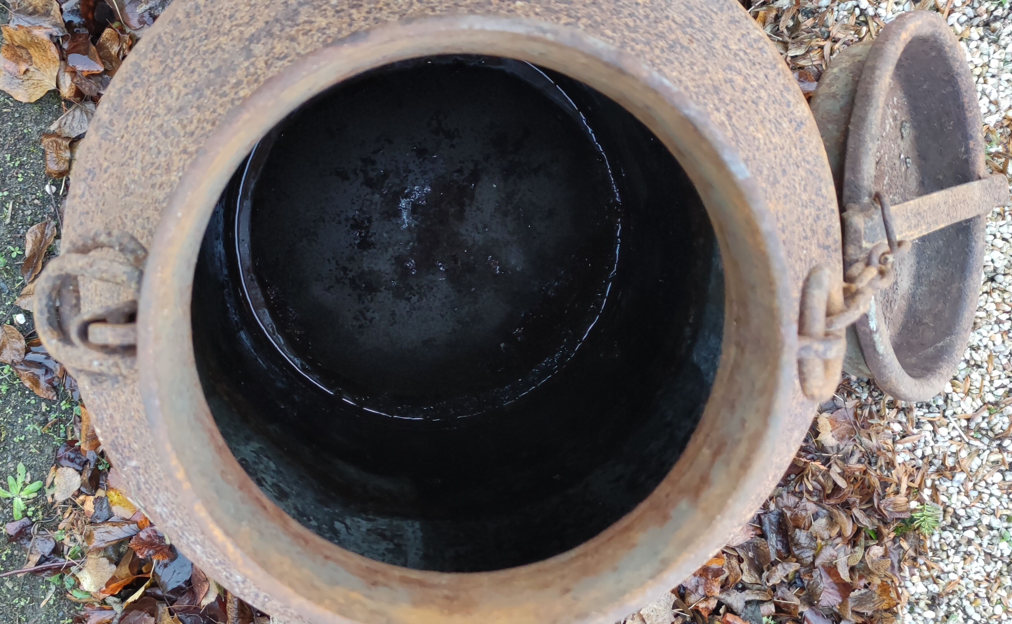 Old milk pot