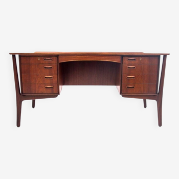 Bureau en teck, conçu par Svend Aage Madsen pour HP Hansen, Danemark, années 1960