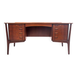 Teak Desk, designed by Svend Aage Madsen for H.P. Hansen, Denmark, 1960s
