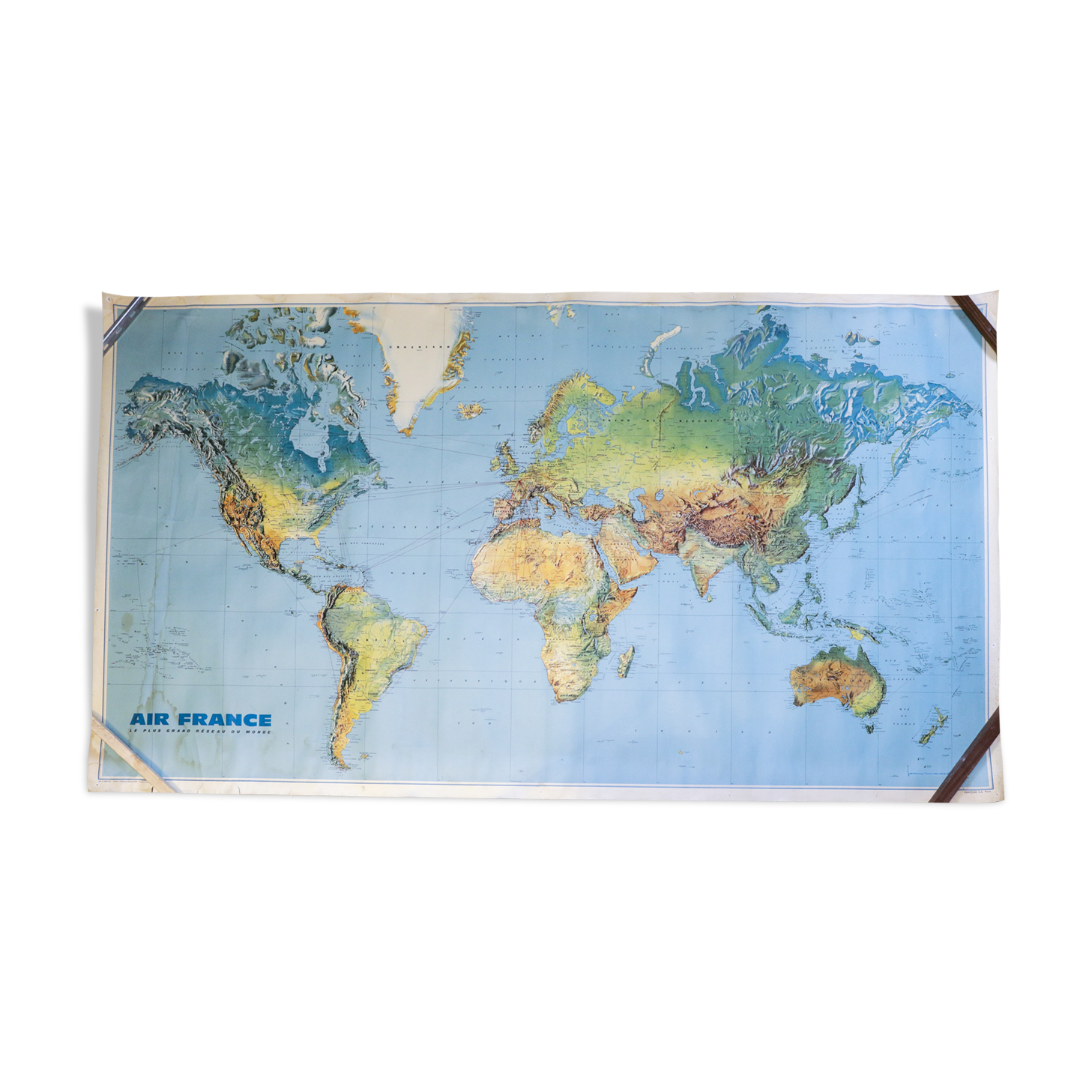 Air France world map